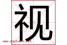视字五行属什么，视字在名字里的含义寓意是什么-好运起名网