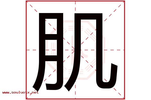肌字五行属什么,肌字意思,肌字起名寓意