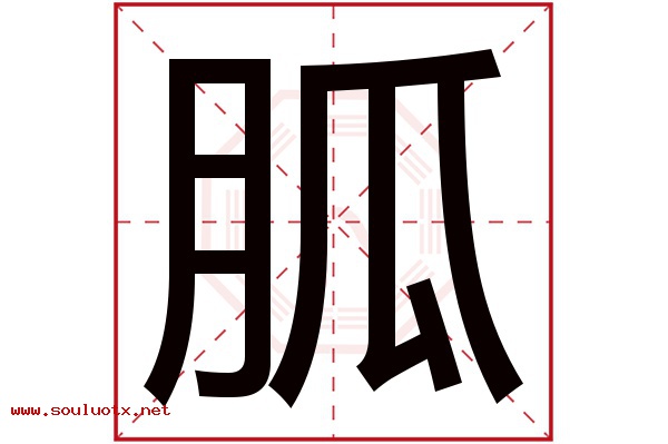 胍字五行属什么,胍字意思,胍字起名寓意