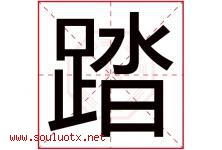 踏字五行属什么，踏字在名字里的含义寓意是什么-好运起名网