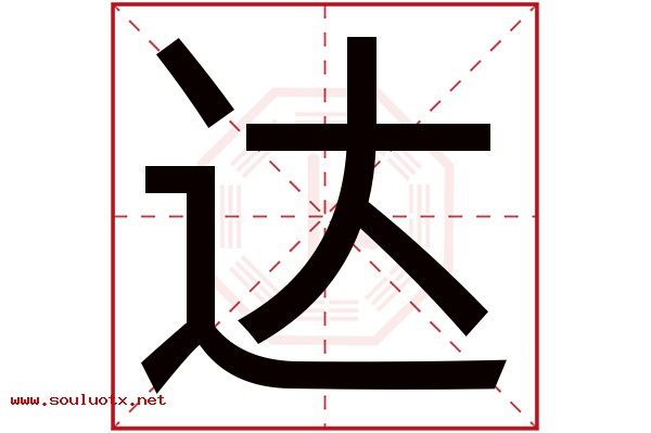 达字五行属什么,达字意思,达字起名寓意