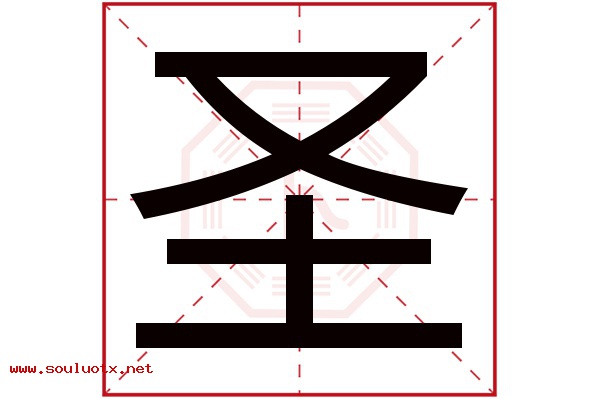圣字五行属什么,圣字意思,圣字起名寓意